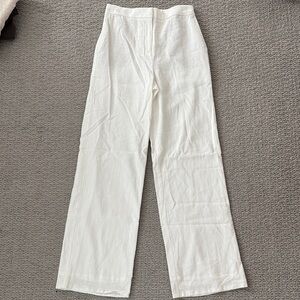 Rachel Zoe Linen Cream Trousers